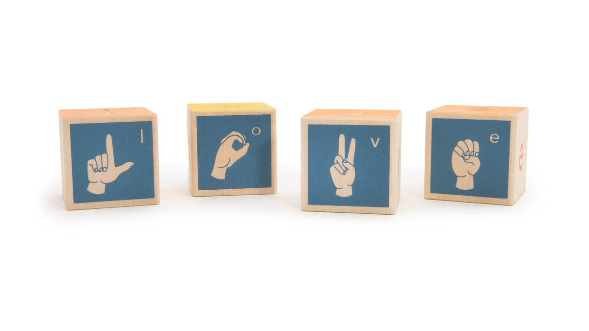 Uncle Goose American Sign Language Blocks