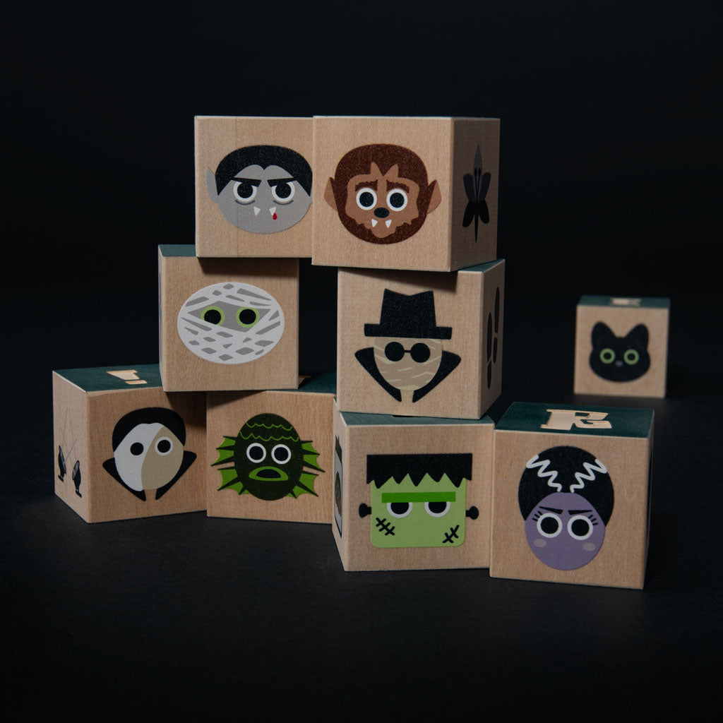 Creature Features 9-Block Set by Uncle Goose | Spell 'CREATURE!' and ...