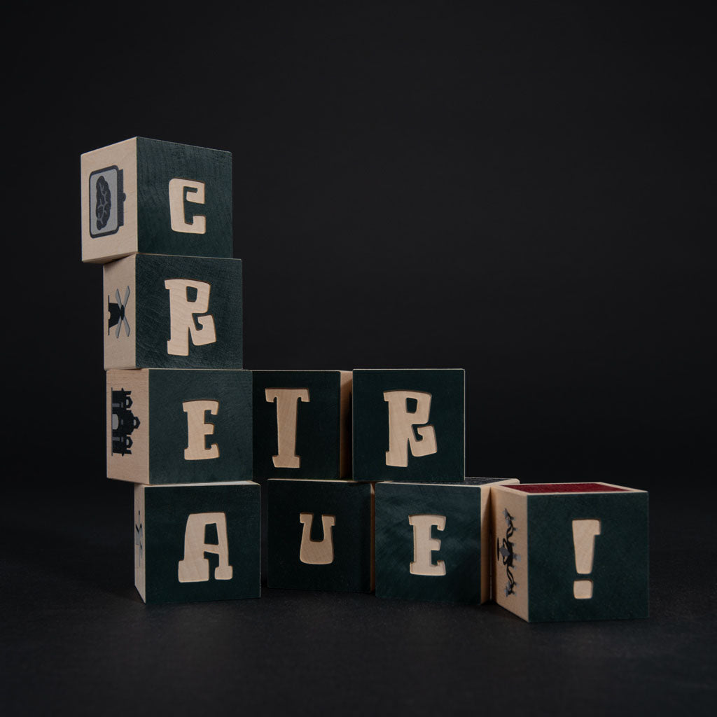 Creature Features 9-Block Set by Uncle Goose | Spell 'CREATURE!' and ...