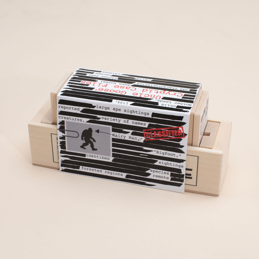 Cryptid Case Files | Uncle Goose Toys