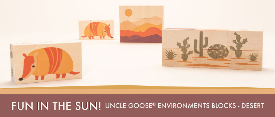 Uncle Goose Flower Blocks – The Natural Baby Company