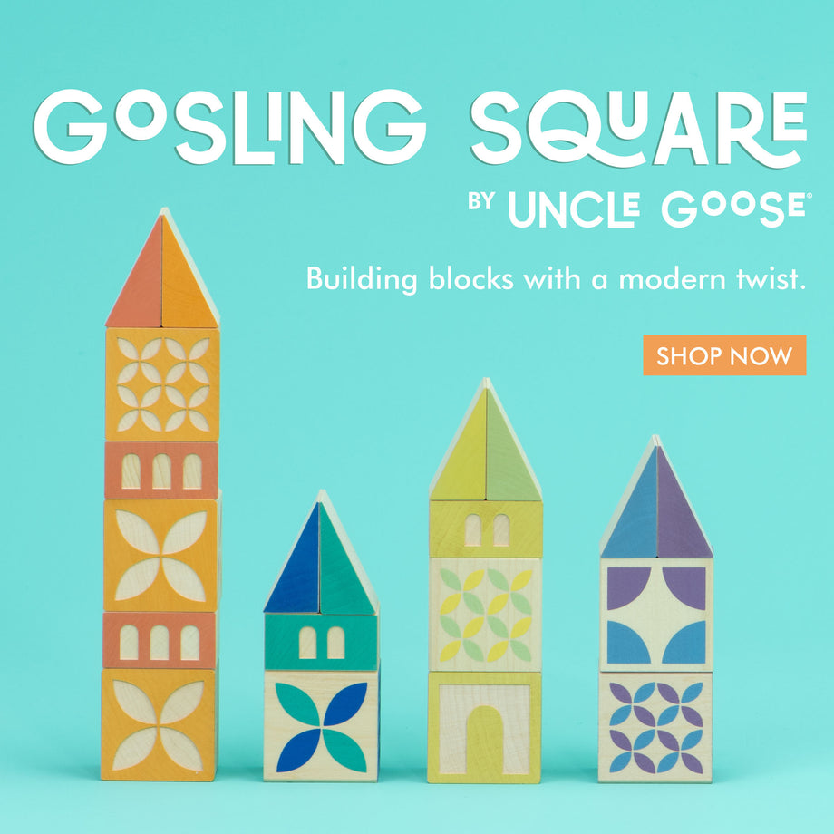 Uncle Goose Flower Blocks - Made in The USA