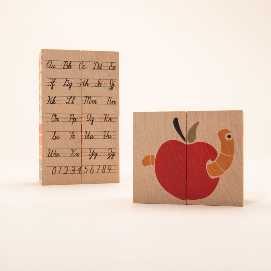 Uncle Goose Flower Blocks - Made in The USA