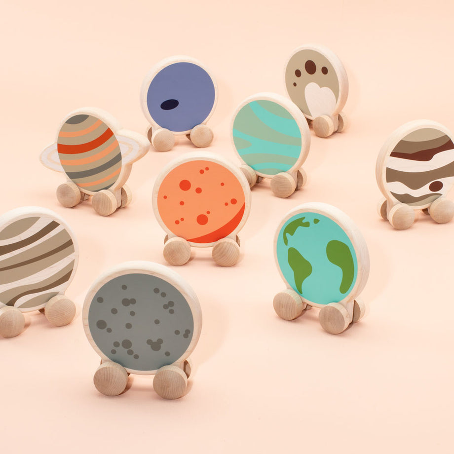 Uncle Goose Planet Tiles - 9 Piece Collection