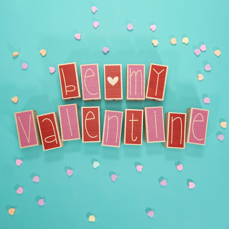 Uncle Goose Valentine Letter Blocks