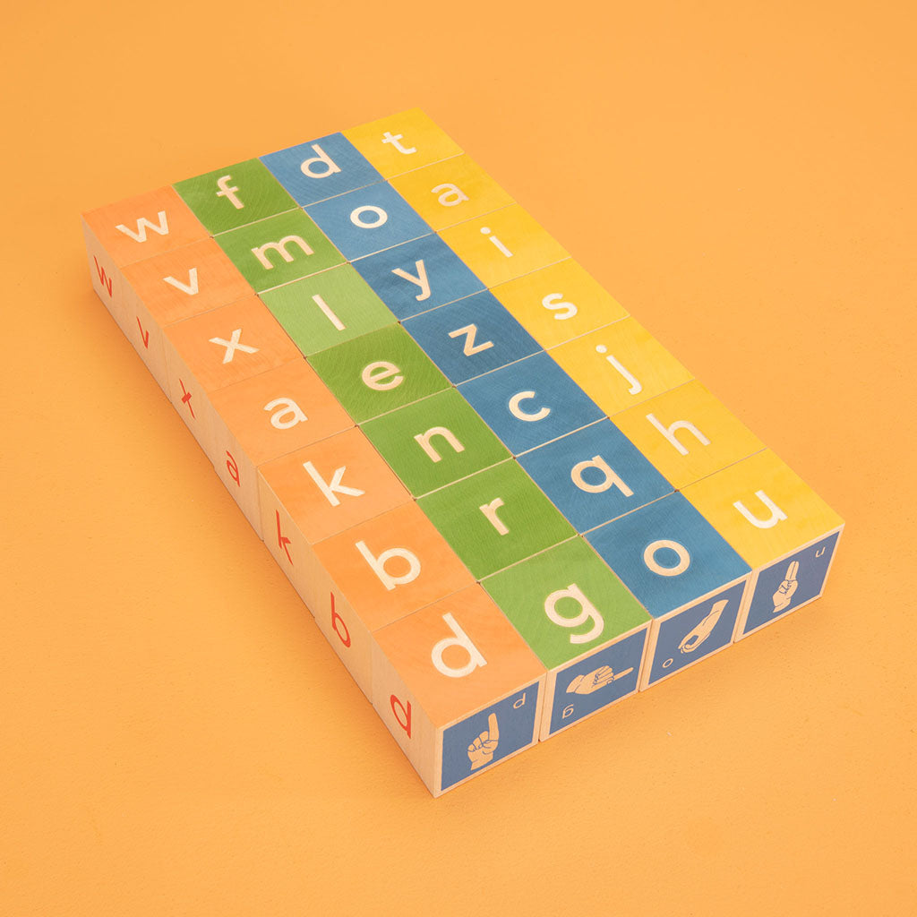 Wooden Blocks Sign Language New Structure And Key Contacts For Sussex