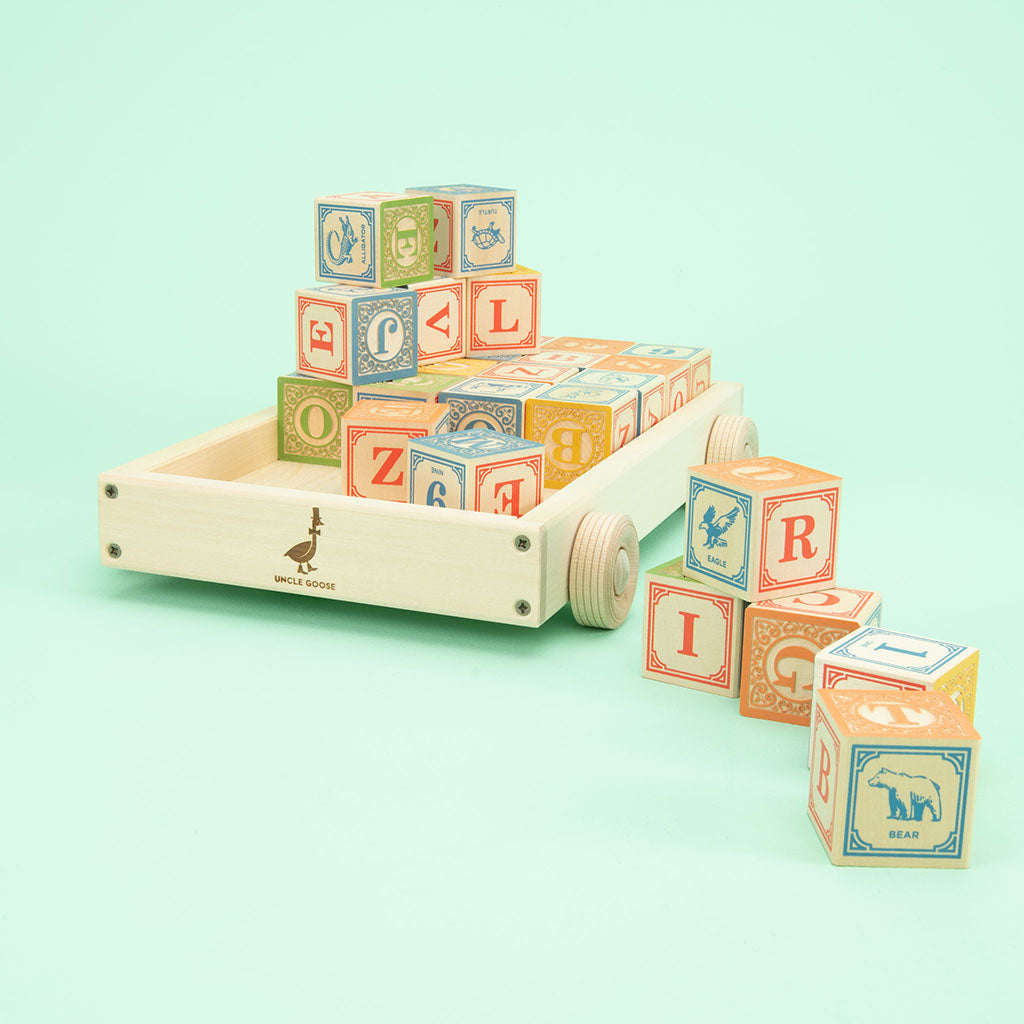 Uncle Goose Classic ABC Wooden Blocks - Box of 28 – The Artisan Gift Co.