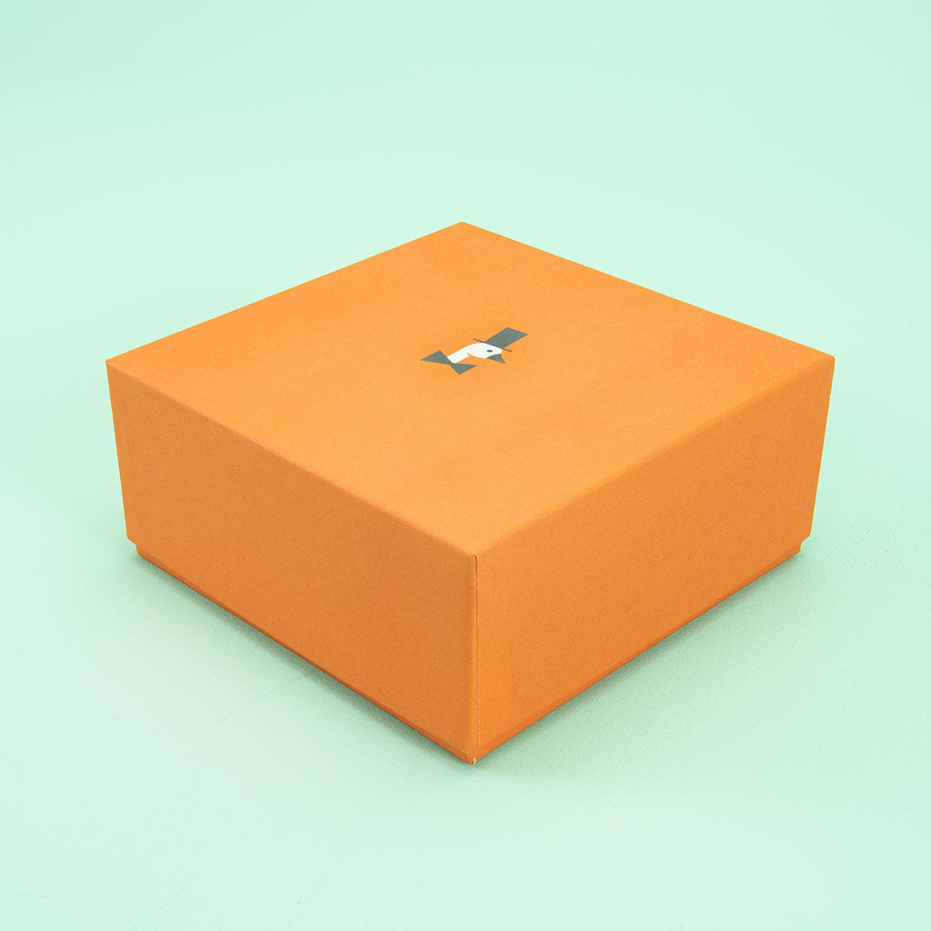 Uncle Goose Upscale Orange Storage Box